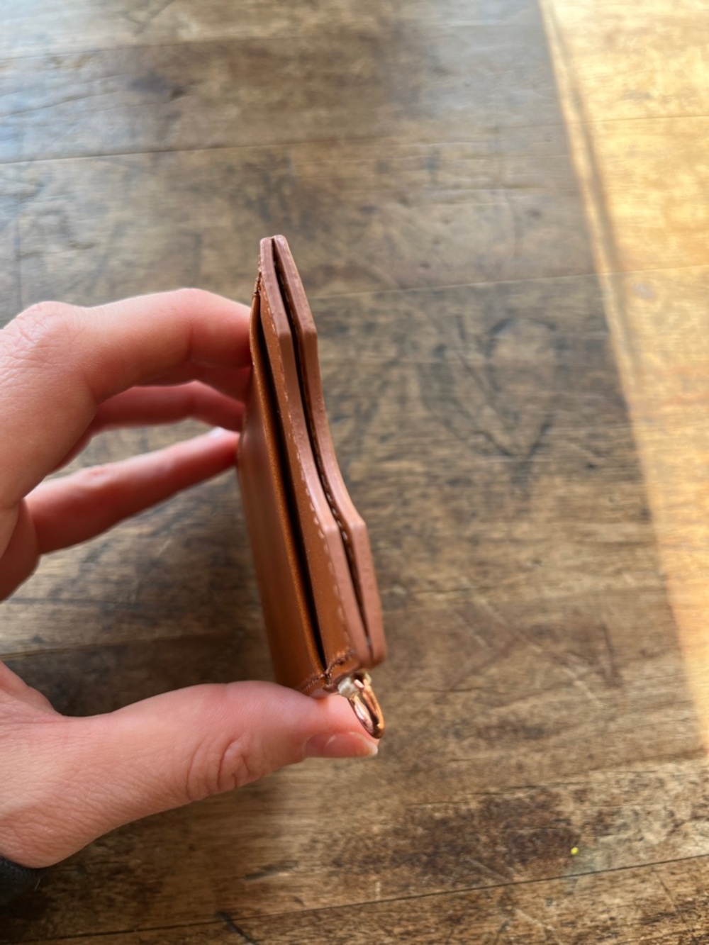 Floral Thread Wallet - Picture 3 of 4